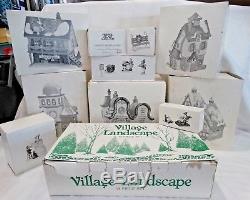 11 Pc. Heritage Village Collection North Pole Series Dept. 56