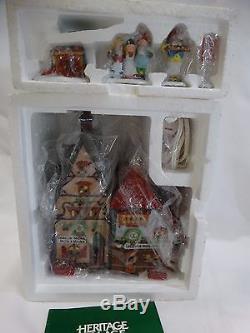 11 Pc. The Heritage Collection North Pole Series Village Set