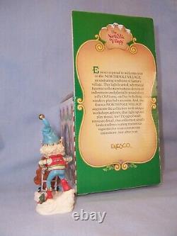 1992 Enesco The North Pole Village Elf Figurine FRONSIE with Box 830895 ZIMNICKI