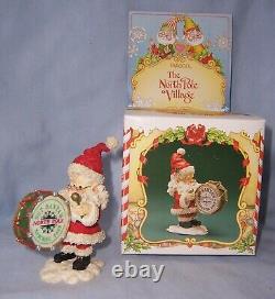 1994 Enesco The North Pole Village Figurine SGT. SANTA with Box 869635 Zimnicki