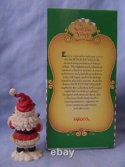 1994 Enesco The North Pole Village Figurine SGT. SANTA with Box 869635 Zimnicki