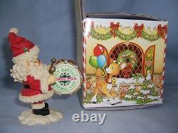 1994 Enesco The North Pole Village Figurine SGT. SANTA with Box 869635 Zimnicki