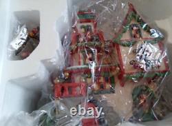 1997 Dept 56 Glass Ornament Works 56396 ChristmasVillage House North Pole Series