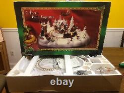 1998 Trendmasters North Pole Express Christmas Magic Holiday Display Complete