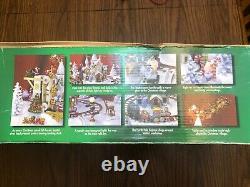 1998 Trendmasters North Pole Express Christmas Magic Holiday Display Complete