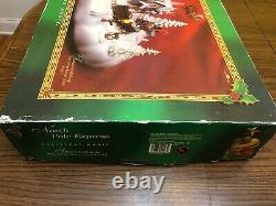 1998 Trendmasters North Pole Express Christmas Magic Holiday Display Complete