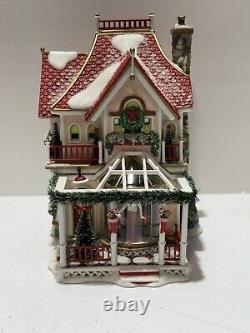 2001 Department 56 North Pole Series Barbie Boutique Christmas Village Complete