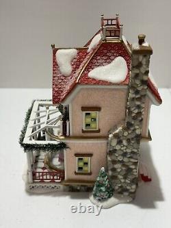 2001 Department 56 North Pole Series Barbie Boutique Christmas Village Complete