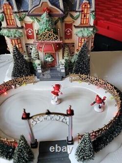 2002 Department 56 Glacier Park Pavilion North Pole Series Holiday Gift Set, 2