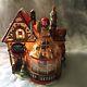 2004 Department 56 North Pole Village M & M Candy Factory Lighted / Animated