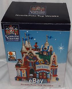 2006 Lemax Carole Towne Collection North Pole Toy Works Christmas Village In box