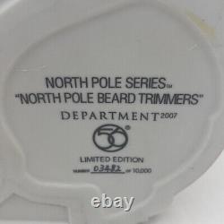 2007 Department 56 North Pole Series NORTH POLE BEARD TRIMMERS #56.56958 Retired