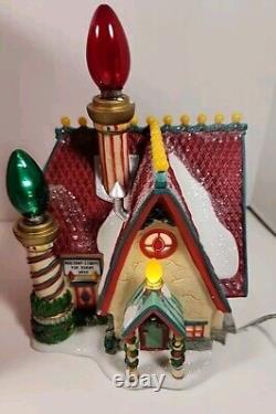 2008 Dept 56 BRITE LIGHTS BULB FACTORY North Pole Series W Box 799997 & Tangle