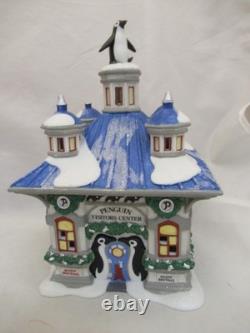 2009 Dept 56 NORTH POLE PENGIUN VISITORS' CENTER #805547 NEW withBox & Cord