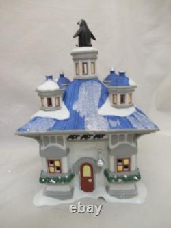2009 Dept 56 NORTH POLE PENGIUN VISITORS' CENTER #805547 NEW withBox & Cord
