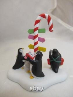 2009 Dept 56 NORTH POLE PENGIUN VISITORS' CENTER #805547 NEW withBox & Cord