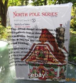 2010 Department 56 North Pole Series #808925 BASKETS & BOWS Unused SEALED Look
