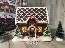 2012 Department 56 North Pole Series Mrs. Claus Cookie Supplies + Sisal Trees