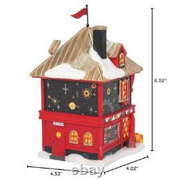 56 North Pole Village FAO Schwarz Toy Emporium Lit Building 6.02 Inch Multicolor