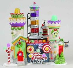 BNIB Retired Department 56 North Pole Village Yummy Gummy Gumdrop Factory- NEW