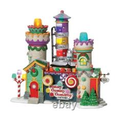 BNIB Retired Department 56 North Pole Village Yummy Gummy Gumdrop Factory- NEW