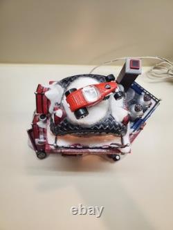 BRAND NEW MOTOR INSTAL'D Dept 56 Hot Wheels Custom Car Shop #56.56784 NORTH POLE