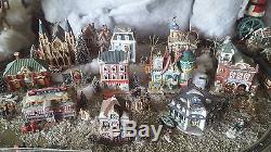 Bachmann North Pole Express train set with complete Christmas village and boxes
