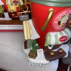 Brand New Dept 56 Christmas BEAN DEPOT ESPRESSO Coffee CO North Pole Village