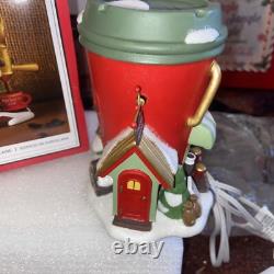 Brand New Dept 56 Christmas BEAN DEPOT ESPRESSO Coffee CO North Pole Village