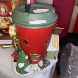 Brand New Dept 56 Christmas BEAN DEPOT ESPRESSO Coffee CO North Pole Village