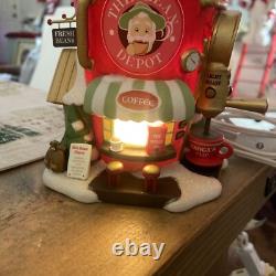 Brand New Dept 56 Christmas BEAN DEPOT ESPRESSO Coffee CO North Pole Village