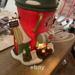 Brand New Dept 56 Christmas BEAN DEPOT ESPRESSO Coffee CO North Pole Village
