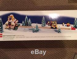 Brand new DEPT DEPARMENT 56 NORTH POLE VILLAGE LEGO FORKLIFT ANIMATED CHRISTMAS