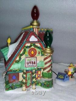 Brite Lites Bulb Factory - Dept. 56 - North Pole Series Ltd. Edition AS IS