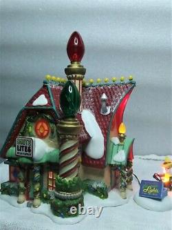 Brite Lites Bulb Factory - Dept. 56 - North Pole Series Ltd. Edition AS IS