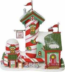 Candy Striper Dept 56 North Pole Village 6000613 Christmas animated factory Z