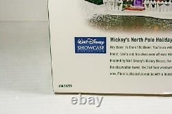 Christmas Dept 56 Disney Showcase Mickey's North Pole Holiday House MINT 5656759
