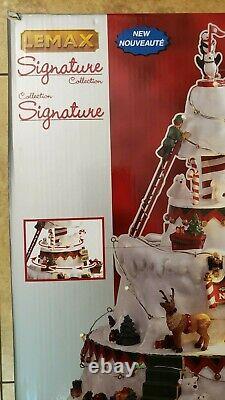 Christmas Village 2018 NORTH POLE TOWER #84348 Sights & Sounds by LEMAX NIB