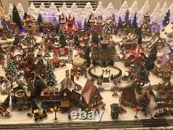 Christmas Village Display Platform 4'x8' L Size Well Lemax, Dept56, North Pole