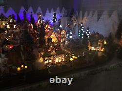 Christmas Village Display Platform 4'x8' L Size Well Lemax, Dept56, North Pole