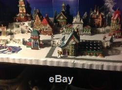 Christmas Village Display Platform Complete Dept 56 North Pole Scene. Every Incl