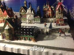 Christmas Village Display Platform Complete Dept 56 North Pole Scene. Every Incl