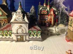 Christmas Village Display Platform Complete Dept 56 North Pole Scene. Every Incl