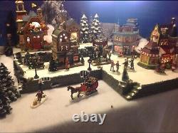 Christmas Village Display Platform Fits Lemax Dept 56 dickens North Pole
