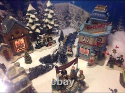 Christmas Village Display Platform Fits Lemax Dept 56 dickens North Pole