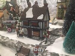 Christmas Village Display Platform Fits Well Lemax, Dept 56 North Pole Dickens