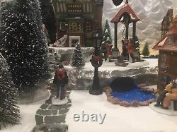 Christmas Village Display Platform Fits Well Lemax, Dept 56 North Pole Dickens