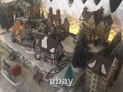 Christmas Village Display Platform Fits Well Lemax, Dept 56 North Pole Dickens