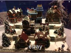 Christmas Village Display Platform Fits Well Lemax, Dept56, North Pole