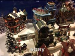 Christmas Village Display Platform Fits Well Lemax, Dept56, North Pole